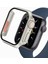 Apple Watch 40 mm Kasa ve Ekran Koruyucu Watch Ultra Görünümlü Sert Pc Fit Kalıp 1