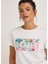 %100 Pamuk Lovely Baskılı T-shirt 3