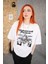 Beyaz Unisex Universal Peace Tişört 2