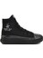 PO-30087 Siyah Kadın Hi Sneaker 1
