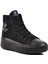 PO-30087 Siyah Kadın Hi Sneaker 3