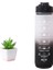 Zethus 1000ML Taşınabilir Su Matarası - Siyah / Beyaz (Yurt Dışından) 1