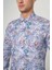 Erkek Slim Fit Uzun Kollu Spor Gömlek ORANJ GM22Y221038_K22 3