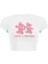 Bear Cute&psycho Streetwear Crop Kırmızı 1