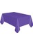 Mor Plastik Masa Örtüsü Doğum Günü Masa Örtüsü 1