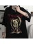 Siyah Tender Skeleton Angel Couple (Unisex) T-Shirt 1