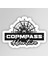 Compass Adventure Outdoor Camping Karavan Off Road Sticker Etiket 1