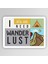 Wanderlust Outdoor Adventure Camping Karavan Off Road Sticker Etiket 1