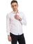Erkek Slim Fit Dakron Yüksek Kalite Tam Kalıp Düğmeli Gömlek 2325 2