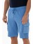 Erkek Regular Fit Kargo Cepli Parça Boyama Şort K21504278101 2