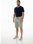 Erkek Regular Fit Kargo Cepli Parça Boyama Şort K21504278101 4