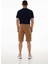 Erkek Regular Fit Kargo Cepli Parça Boyama Şort K21504278101 5