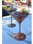 Bakır Kadeh Martini Model Çekiç Dövme Oksit Bakır Renk 2