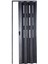 Akordiyon Kapı 117x180 Karaağaç Camlı 12 mm Katlanır Akordeon PVC 3
