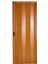 Akordiyon Kapı 102x190 Meşe Camsız 12 mm Katlanır Akordeon PVC 1