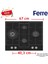Fryart Serisi Airfry Pişirme Siyah Set (ED075 + XE63CS +D080 ) 5