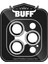 Buff iPhone 14 Pro / 14 Pro Max Diamond Lens Koruyucu Graphite 2