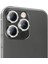 Buff iPhone 14 Pro / 14 Pro Max Diamond Lens Koruyucu Graphite 3