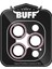 Buff iPhone 14 Pro / 14 Pro Max Diamond Lens Koruyucu Red 2