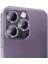 Buff iPhone 14 Pro / 14 Pro Max Diamond Lens Koruyucu Dark Purple 3