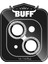 Buff iPhone 14 / 14 Plus Diamond Kamera Lens Koruyucu Silver 2