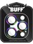 Buff iPhone 13 Pro / 13 Pro Max Kamera Metal Lens Koruyucu Colorful 2