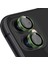 Buff iPhone 11 / 12 / 12 Mini Kamera Metal Lens Koruyucu Dark Green 1