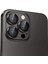 Buff iPhone 13 Pro / 13 Pro Max Kamera Metal Lens Koruyucu Black 4