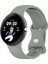 Google Pixel Watch Kordon, Silicone Sport Band Açık Yeşil 2