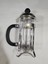 Pukka Cam Metal French Press 600ml Gümüş Renk Servis Sunum Sofra Ürünü Tekli 1