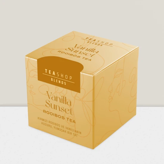 Vanilla Sunset Tea Bag - Rooibos Vanilya Çay Harmanı Müslin Poşet