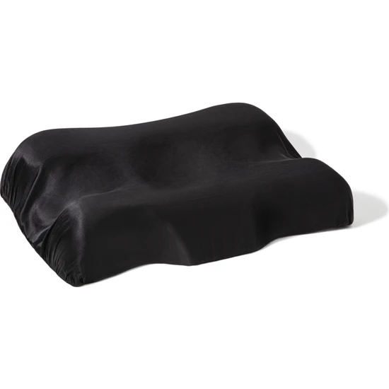 Beauty Pillow Kırısıklık Önleyici Ortopedik Güzellik Yastığı - Siyah Ipek Kılıf ile