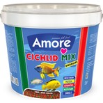 Amore Cichlid Mix Granules 3 kg Malawi Amerikan Tanganyika Ciklet Protein Spirulina Kova Balık Yemi