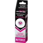Butterfly 85144S R40+ 3 Yıldız ITTF Onaylı 3 lü Masa Tenisi Maç Topu