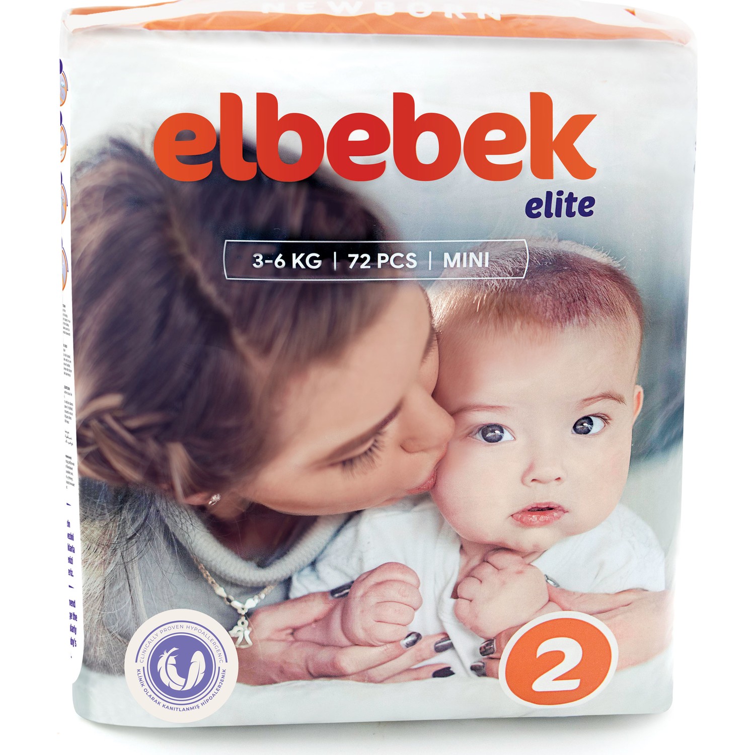 Elbebek Elite Bebek Bezi 2 Numara Mini 72 Adet Fiyatı