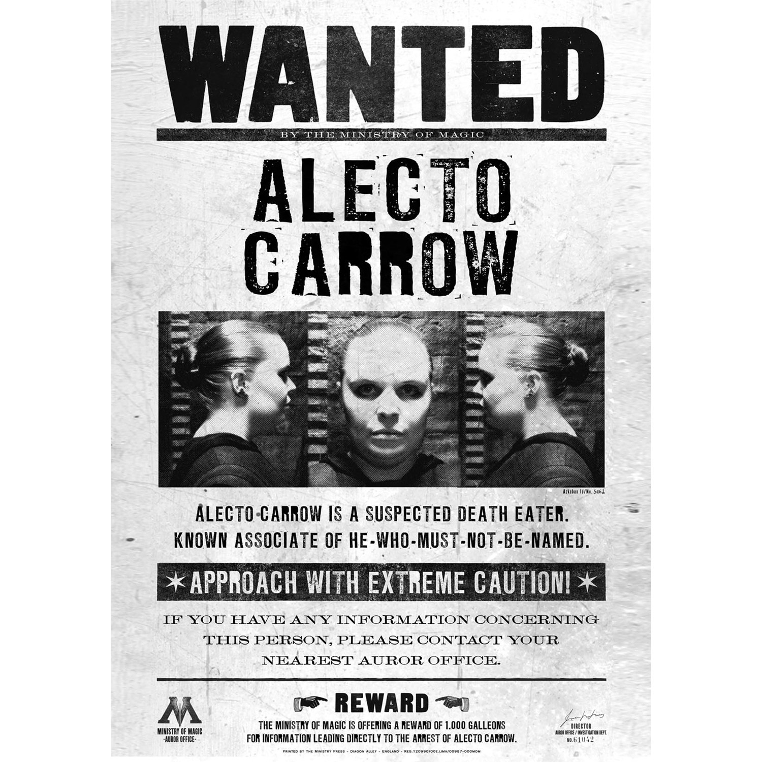 Wanted Poster Model Alecto Carrow Fiyati Taksit Secenekleri