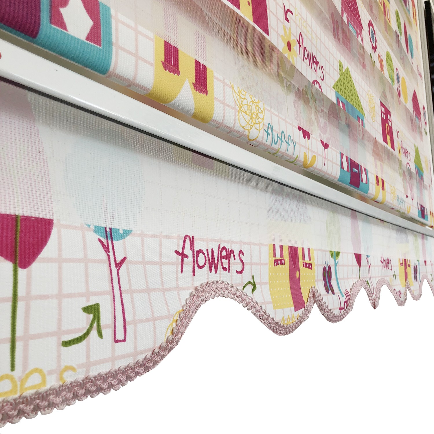 Brillant Zebra Stor Perde Kız Çocuk ve Bebek Odası Perdesi