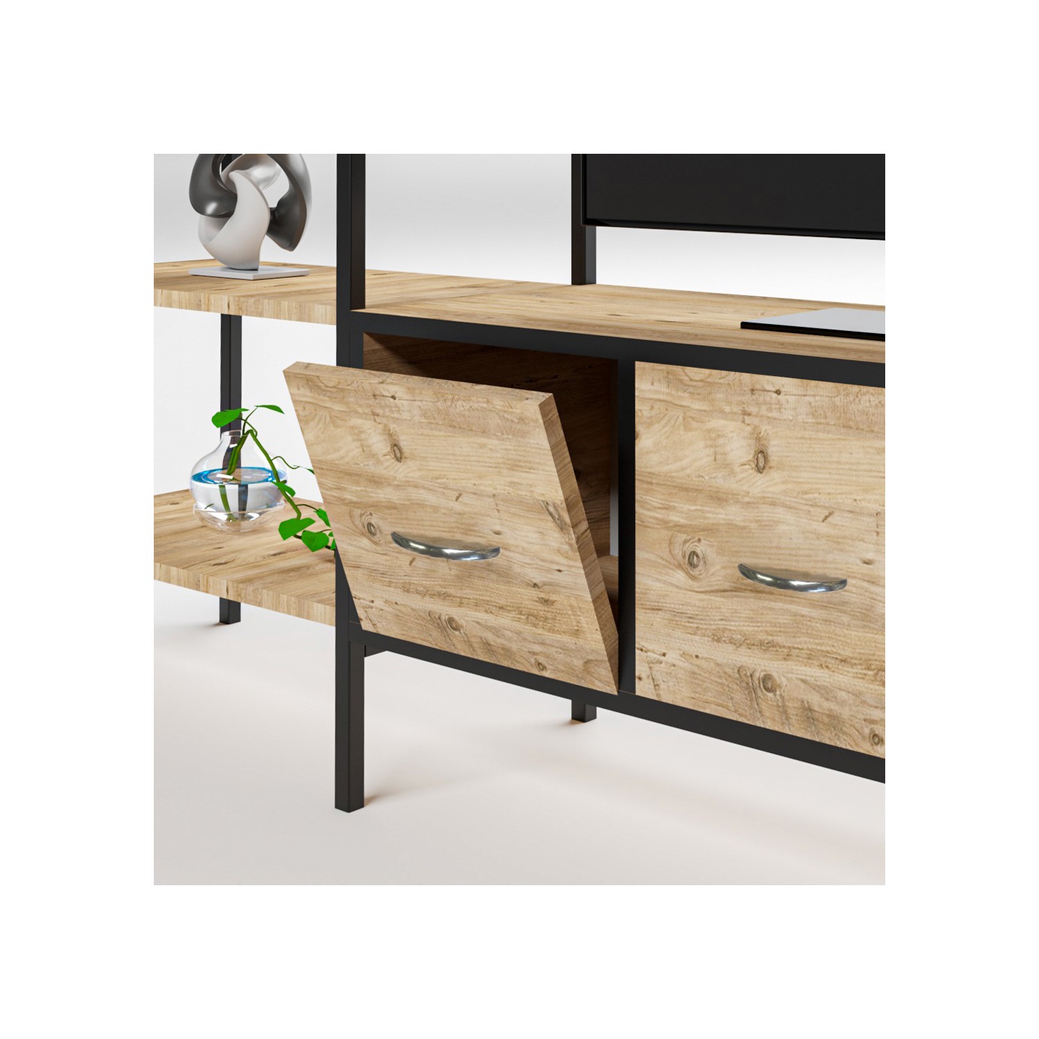 Albero Mobilya Alaçatı Raflı Yaşam Ünitesi Fiyatı Albero Mobilya Alaçatı Raflı Yaşam Ünitesi Fiyatı