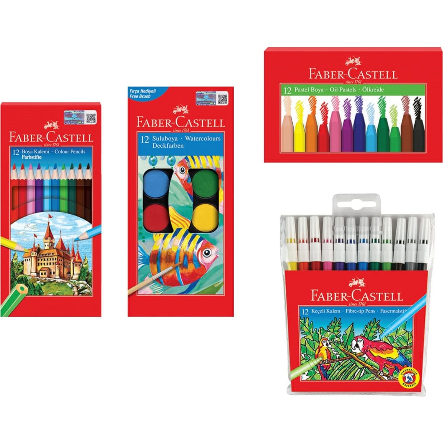 Faber Castell Boyama Set 4 Lu Fiyati Taksit Secenekleri