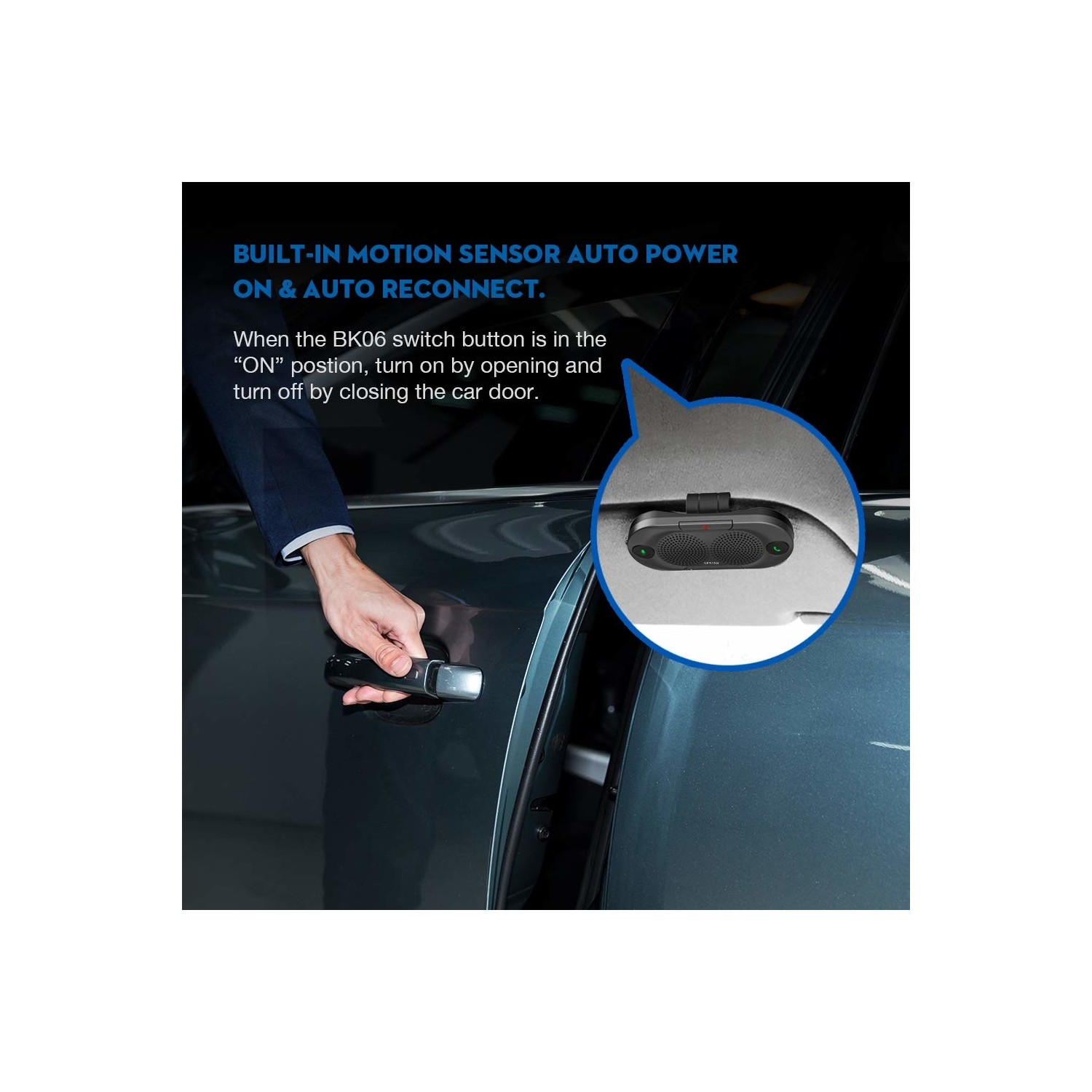 Besign BK06 Bluetooth 5.0 In Asistan Destekli Kablosuz Araç Fiyatı