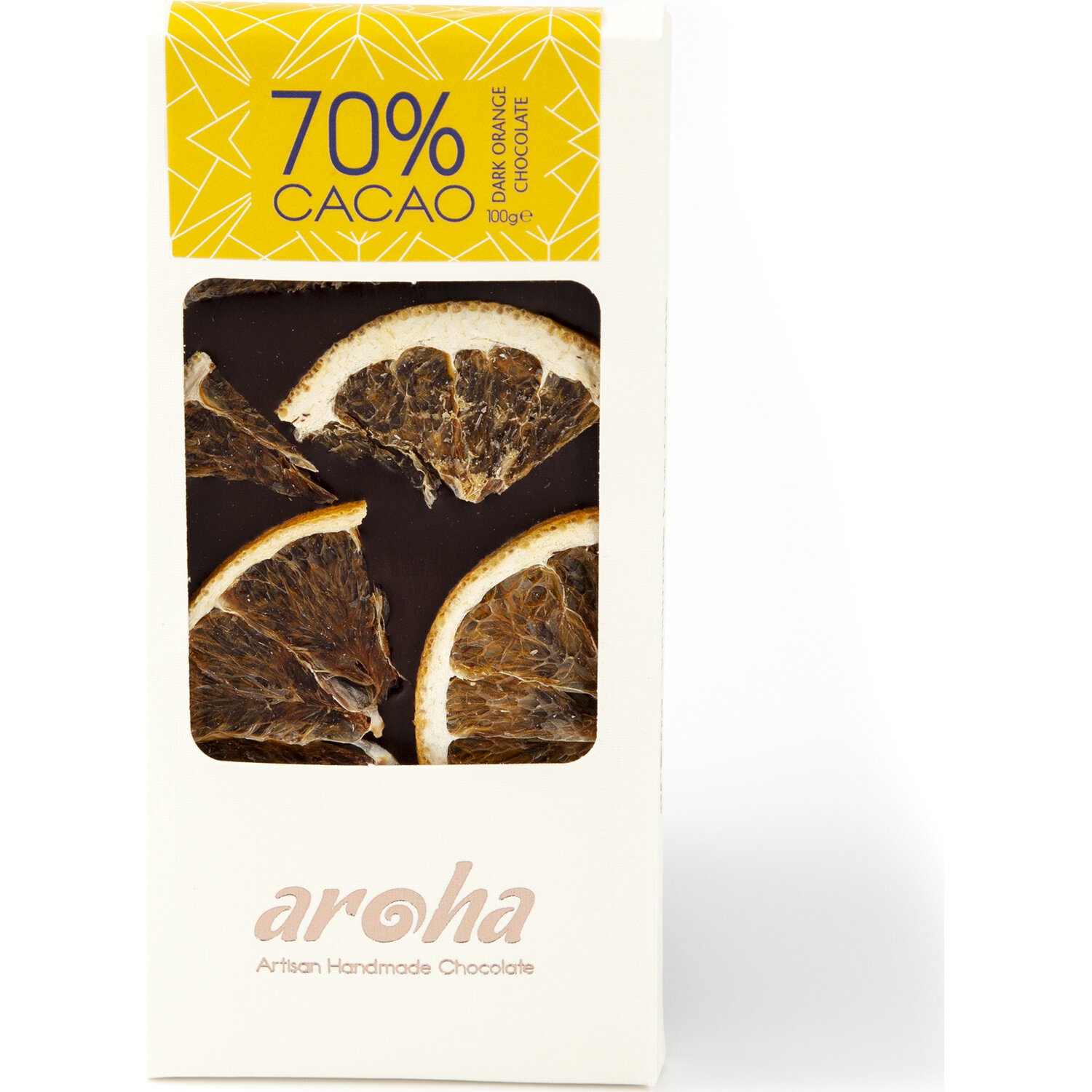 Aroha Portakallı Bitter Çikolata 70 Kakao 100 gr Fiyatı