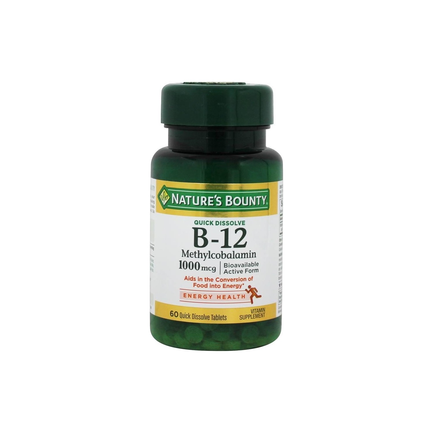 Nature's Bounty Vitamin B-12 Methylcobalamin 1000UQ 60 Fiyatı