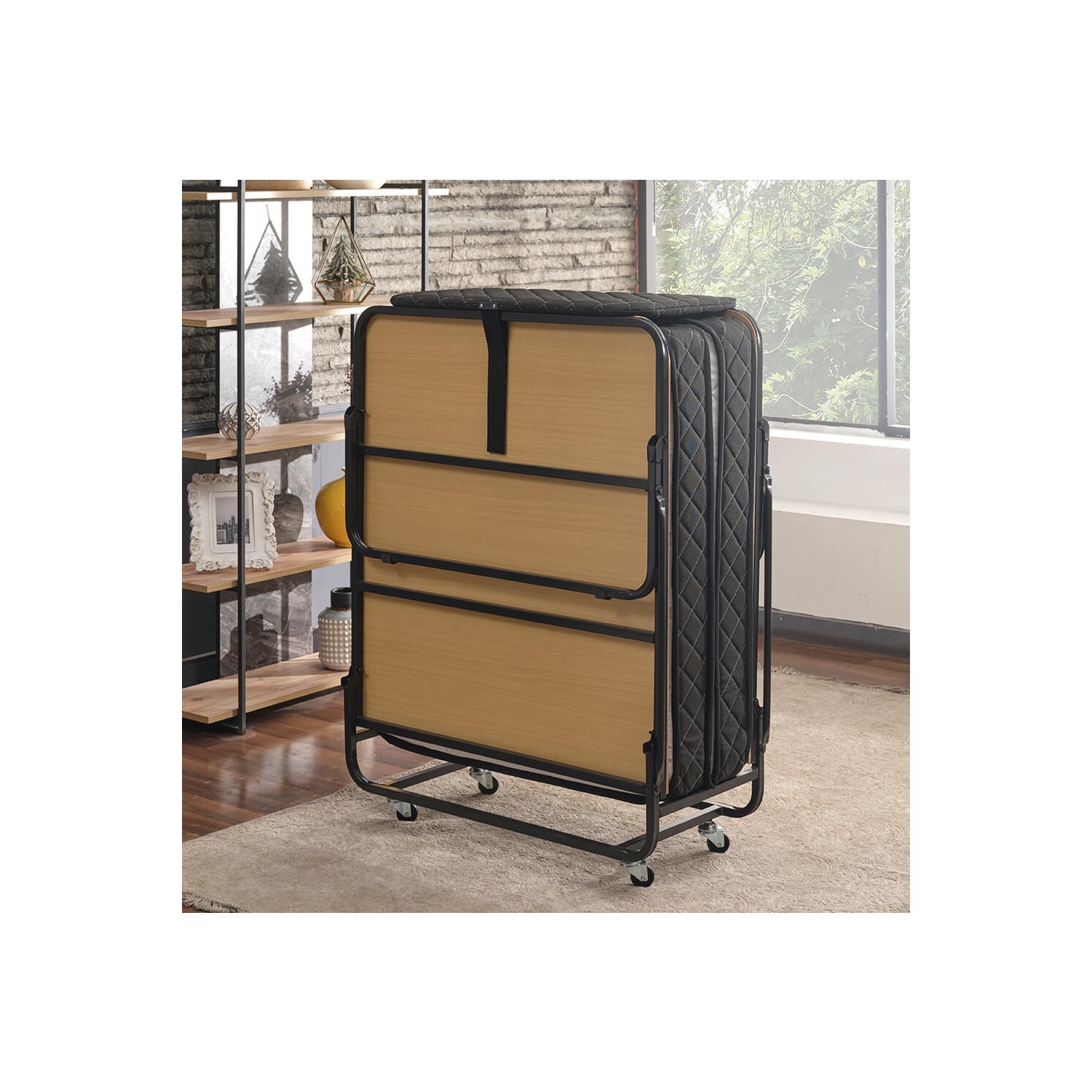 Niron XL Katlanır Yatak 90x200 Katlanır Portatif Yatak
