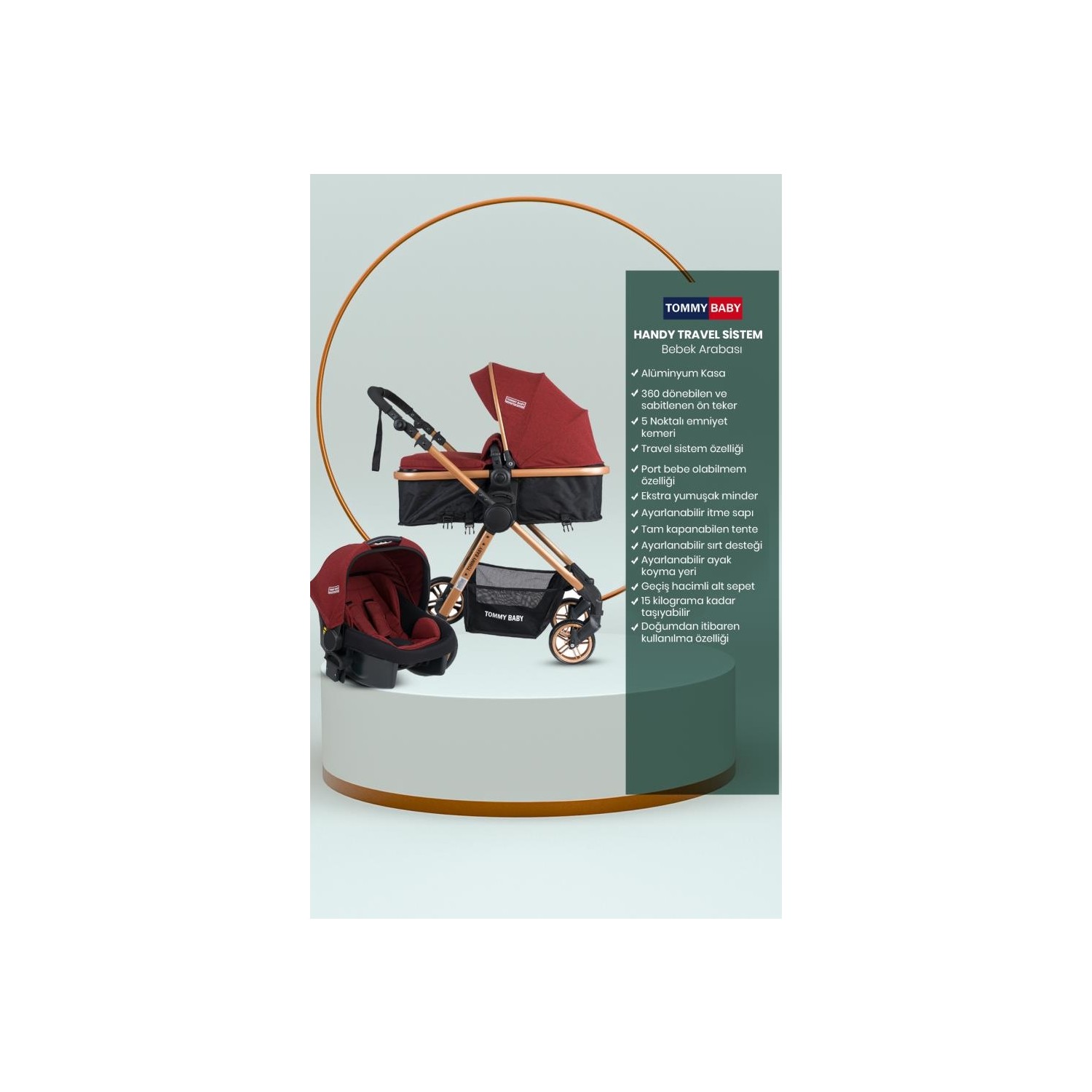 Tommybaby Handytravel Sistem Bebek Arabası Fiyatı