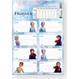 Keskin Color Frozen II Ders Programı 3'lü Etiket