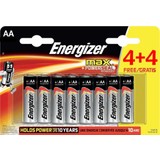 Energizer Max Aa Lr6 4+4 Pil