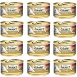 Gourmet Gold Çifte Lezzet Hindi ve Ördek Kedi Konserve 85GR x 12