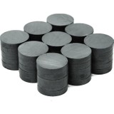 Mıknatıs Avm 15x3 mm Yuvarlak Ferrit Mıknatıs Süsleme Mıknatısı Magnet (100 Adet)