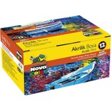 Nova Color Nc-179 Akrilik Boya 12 Renkli Set