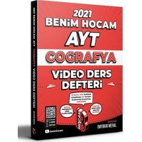 benim hocam 2021 ayt cografya video ders defteri bayram meral